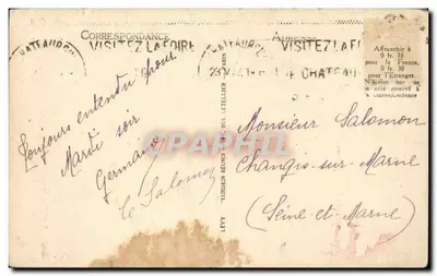 Châteauroux — A Berrichonne — I.L. — n°36 — Verso