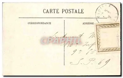 Poitiers — Palácio de Justiça — A Lareira dos Condes de Poitiers — LL — Verso
