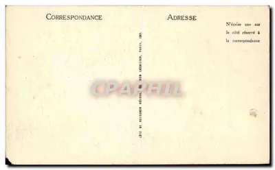 Chamonix-Mont-Blanc — Trem de Montenvers — Hotel do Dru — LL. — Verso