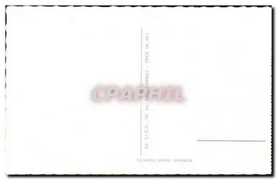 Menton - Fronteira Franco-Italiana. O Ponte São Luís e a Alfândega Italiana — Série 17, editada por S.I.C.A., Nice — Verso