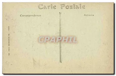 Chalons-sur-Marne — Grande Seminário (pátio interno) — N.D. Fot. — Verso