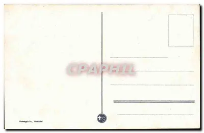 Evian-les-Bains — Istituto termale e Casinò — Fototipia Co. Neuchâtel — Verso