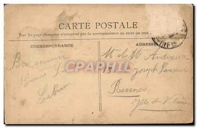 Le Havre — Duży Przystań — Wydawca nieznany, nr 123 — Rewers