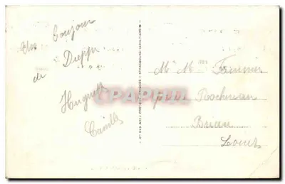 Dieppe - Le Casino i Château — wydawca A. L. P. n° 279 — Rewers