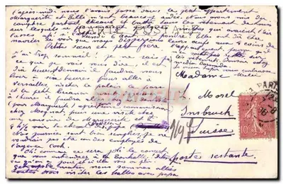 Musée du Luxembourg — Souvenir — Chaplin — LL. — n° 56 — Verso