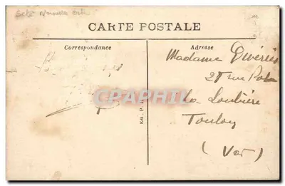 CETTE-sur-MER — Stacja kurortowa — Ogólny widok — Strona jeziora Thau — Rewers