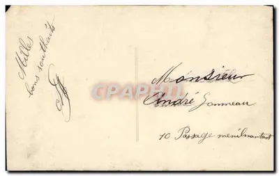 Casal no outono — Lembrança de Outono — Alva, n°504 — Verso