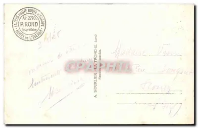 Ruta de l'Iséran — Georgia, Bailliette y Tsantelcino — A. Hourlier, Propietario — Reverso