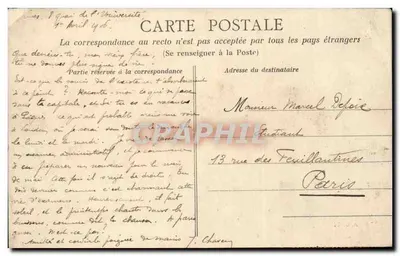 Rennes — Kąt Thaboru. Nowy ogród — wydawca nieczytelny, numer seryjny nieczytelny — Rewers