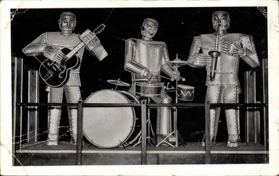 Robots Musicais — Peça do Balanço e Rua da Alsácia — Aux Nouvelles Galeries