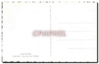 Jezioro Gaube — Cauterets — CAP 293 — Rewers