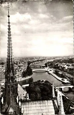 Vista panorâmica tirada de Notre-Dame — Edições Foto Globe — n°9
