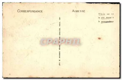 Schody zwane Schodami Królowej Berthy — Stare Chartres — Wydawca: Letellier, Paryż — Rewers