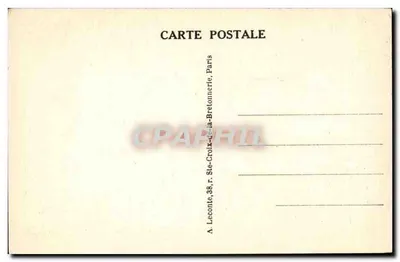 Paris — Jardim das Tuileries — Jardim das Tuileries — A. Leconte, 38, r. Ste-Croix-de-la-Bretonnerie, Paris — Verso