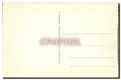 TUNIS - Le Bardo - Le Petit Patio — editor C.° Asiatienne des Arts Photomécaniques, Strasbourg, n° 123 — Verso