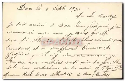Dax — Os Banhos São Pedro — n°41 — Verso