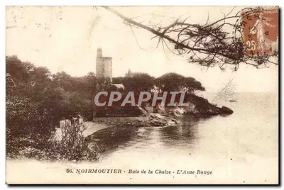 Noirmoutier - Bois de la Chaize - A Lagoa Vermelha — J. Nozais, Editor, Nantes, n°56