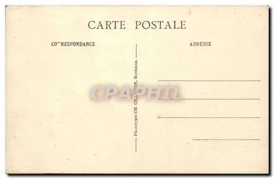 Bordeaux — Katedra św. Andrzeja i Wieża Pey-Berland — C.B. — Rewers