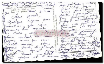 महानगर के जादूगर के बगीचा — ले हावर — एडिटर ला सिगों, संख्या 76.351.72 — पीछे