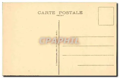 Auvergne — Landschaft — Tal der Hölle — G. D'O - 1518 — Rückseite