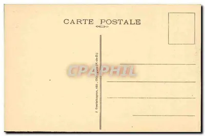 Mont-Dore — Os Grandes Hotéis e a Avenida de Clermont — G. D'O - 1460 B. — Verso
