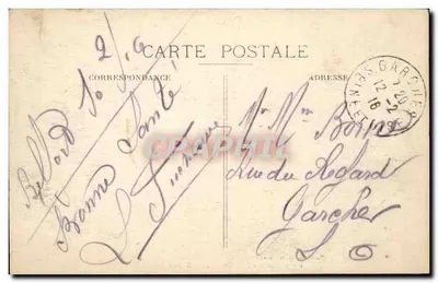 Belfort — O Leão (Obra de Bartholdi) — Edição especial das Galerias Modernas, n°1 — Verso