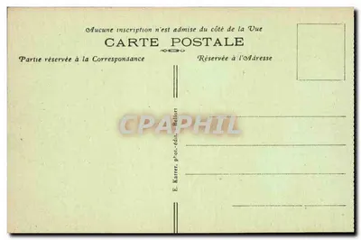 Belfort (Territoire) — Monument 'Quand Même' — E. Karrer, editor — Verso