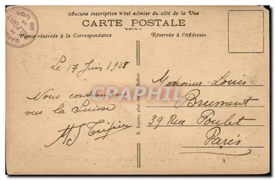 O Leão de Belfort — Monumento aos Defensores de Belfort — Obra de Bartholdi — Verso