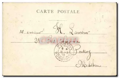 Paris — Palácio Real — Editor não identificado, número de série não visível — Verso