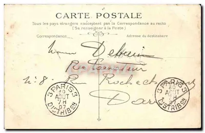 Dieppe — Vista Geral — G. M. 1347 — Verso