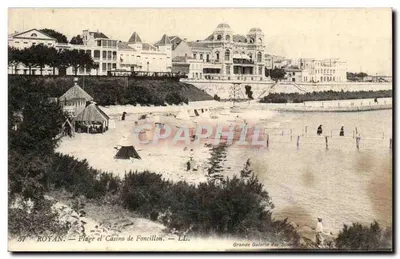 Royan — Praia e Casino de Foncillon — LL. n°37