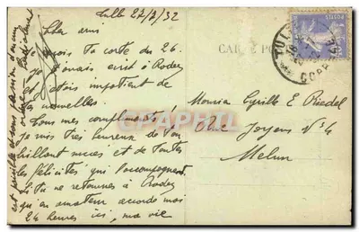 GIMEL (Corrèze) — Le Cascatelle — Verso