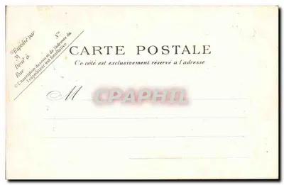 O monumento de Gabriel Decatre — Paris — P.C. — n° 3401500 — Verso