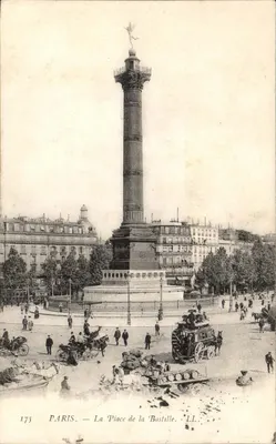 Paris — A Praça da Bastilha — LL. 175