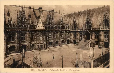 Rouen - Palácio de Justiça - Conjunto