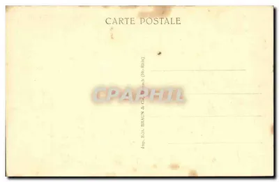 La Schlucht — Carretera proveniente de Munster — Braun & Cie, n°2085 — Reverso
