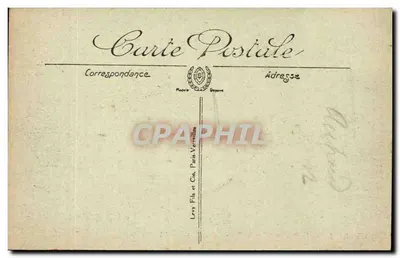 Paris — O Boulevard e a Porta Saint-Denis — Verso