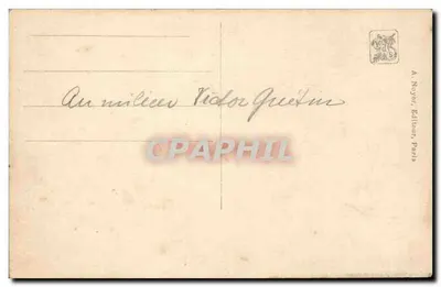 Atelier de Décenaud — Salon 1913 — A.N. Paryż — Rewers