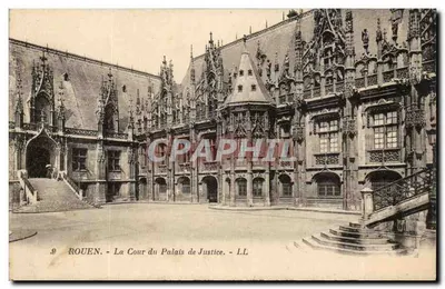 Rouen — A Sala do Palácio de Justiça — LL