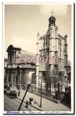 Igreja do Mont-Théodale — vista da fachada e da torre — editor não indicado, número de série não visível