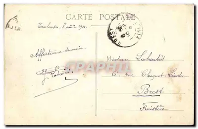 Toulouse (Hte-Garonne) — Pejzaż ogólny — C. B. Alphonse, n°60 — Rewers