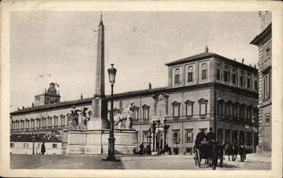 Rzym — Pałac Quirinale — wydawca Brocchi, nr 4375-16