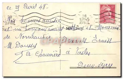 Lisieux - A Igreja de São Pedro e antiga casa do século XVI - F. S. n° 518 — Verso