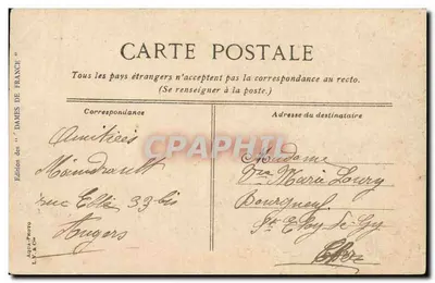 Angers. Panorama z katedry — L.V.&Cie, nr 288 — Rewers