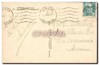 Lisieux (Calvados) — Karmel i Bazylika — Artystyczne Wydawnictwo Zachodnie — Rewers