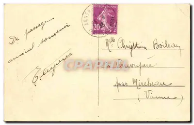 Angers — Jardim do Mail — LL, n°240 — Verso