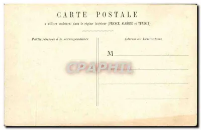Bordeaux - Katedra św. Bruna — widok na katedrę z wieżą i aktywną placem — n°49 — Rewers
