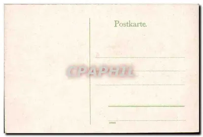 Ehrenbreitstein — zamok na wzgórzu i parowóz — wydawca nieznany — Rewers