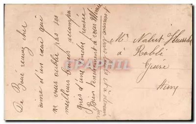 Wenus — pocałowana para przy brzegu kanału — wydawca N. A. N. Noier, nr 1752 — Rewers
