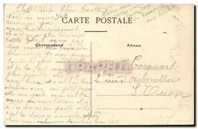 Angers - Ogród Botaniczny - Jezioro i Góra A. B. — Rewers